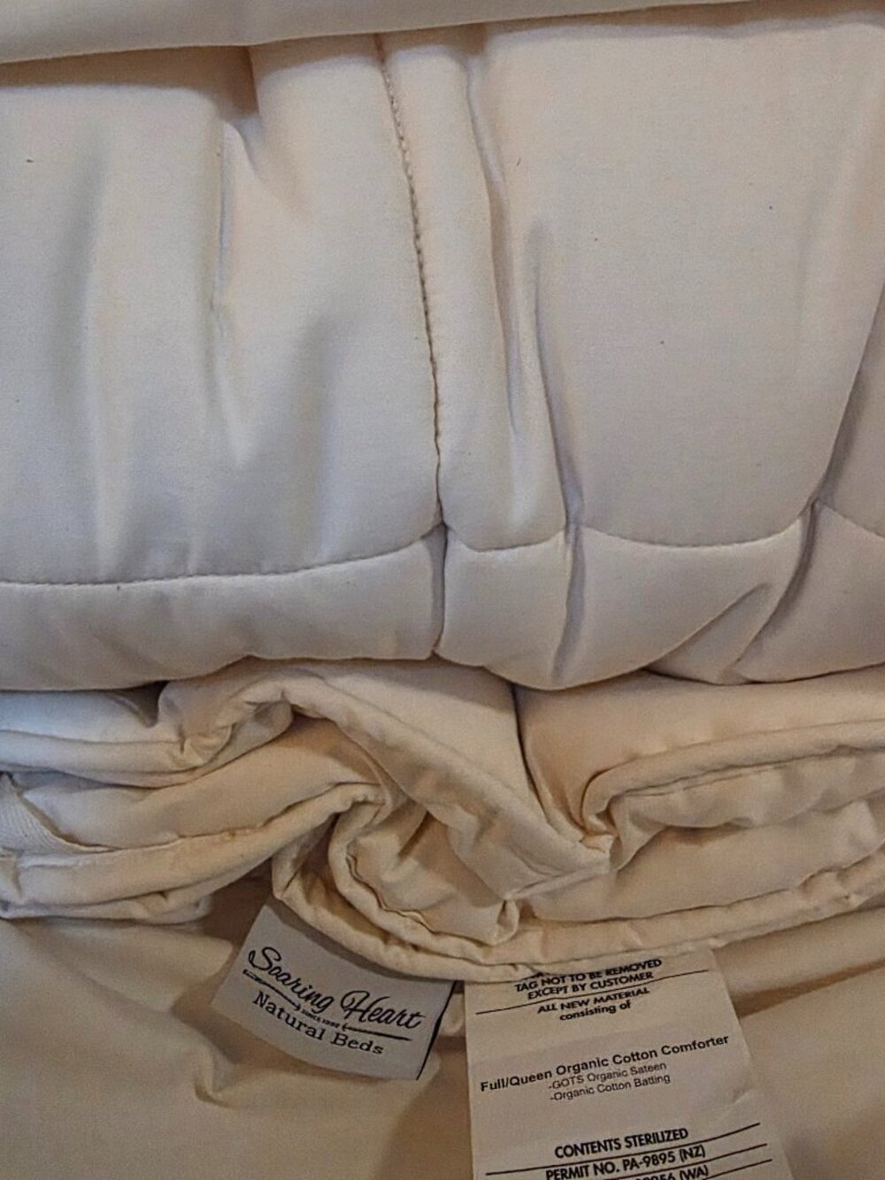 Soaring Heart Down Alternative Wool Comforter
